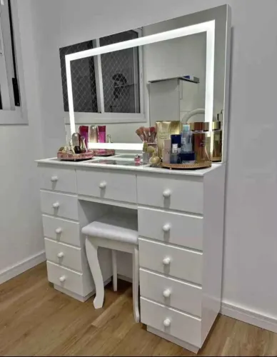 Penteadeira camarim princesa espelho led