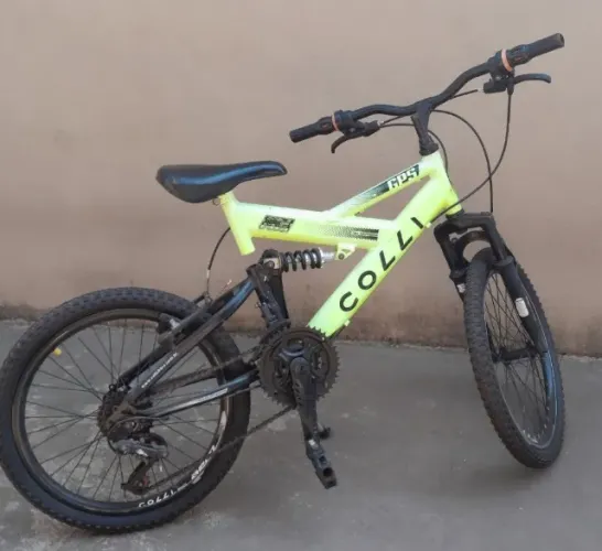 Bicicleta Infantil Colli GPS Aro 20 - 21 Marchas - Pneus Novos