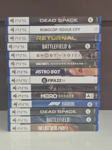 JOGOS PARA PLAYSTATION 5 MÍDIA FÍSICA