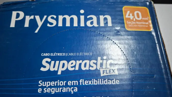 Cabo 4mm PIRELLI PRYSMIAN 100M