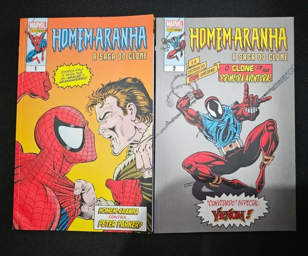 Homem aranha A saga do clone vols. 1 e 2