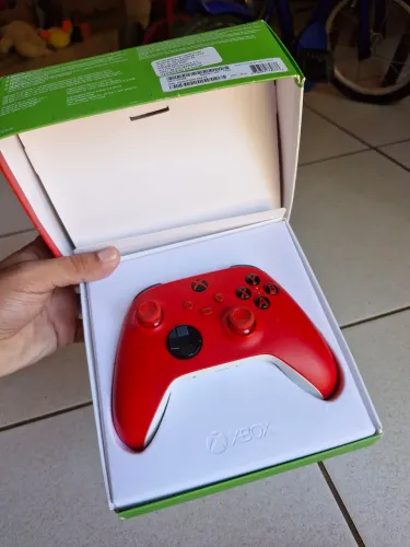Controle xbox one pulse red novo