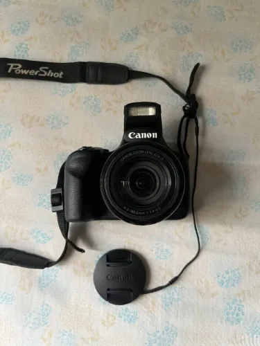 Câmera Canon PowerShot SX520 HS | Completa | 16 MP | Zoom 42x | Full HD