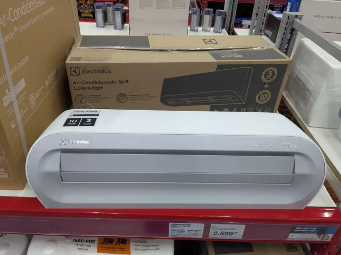 Ar-Condicionado Split Electrolux Inverter 9.000 BTUs Color Adapt Frio