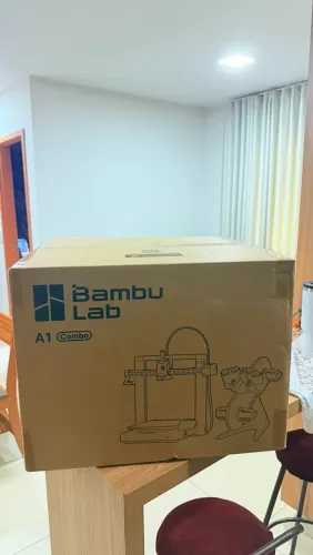 Impressora 3D - Bambulab A1 Combo (AMS Lite) / Novo - Lacrado com NF