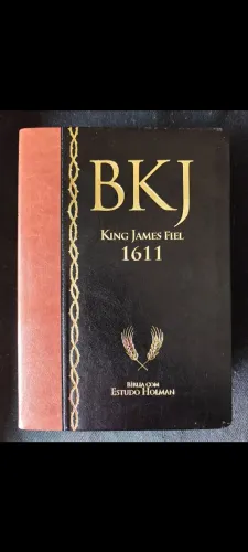 BÍBLIA DE ESTUDO KING JAMES ESTUDO HOLMAN