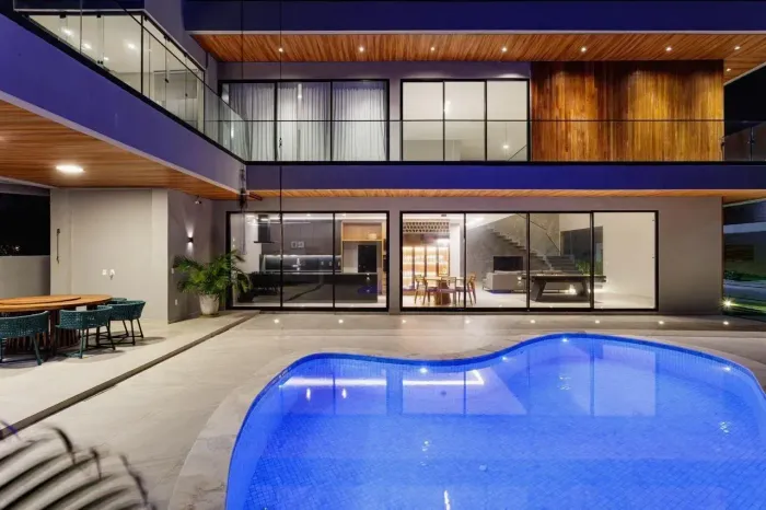 Luxo, Conforto e Vista para o Mar, casa em condomínio fechado Sonho Verde
