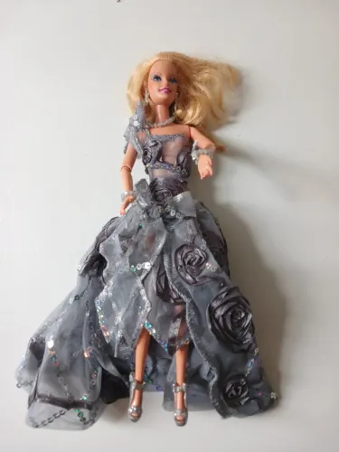 Barbie Festas Vestido Chic Chique Artesanal