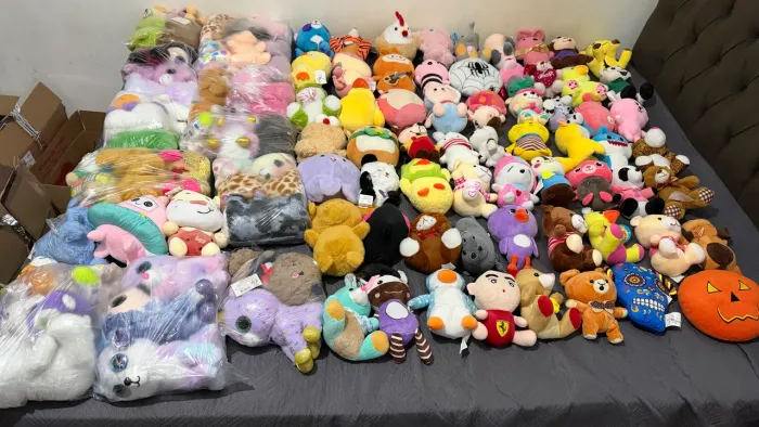 Lote pelúcias variadas 