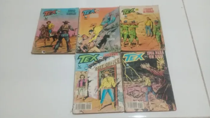 revistas Tex 254, 258, 276, 290 e 301