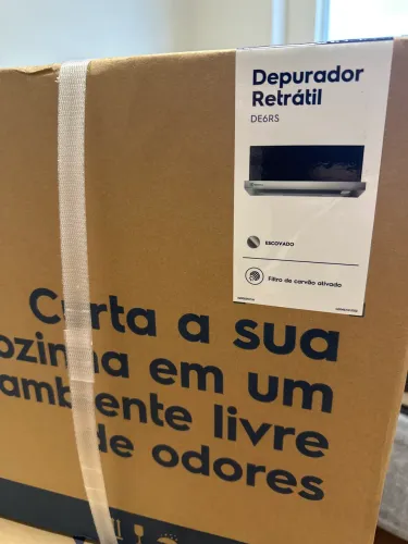 Coifa de embutir Electrolux DE6RS 60 cm nova na caixa
