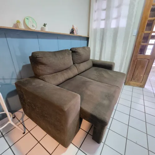 Sofá Retrátil, Reclinável e Pillow Top - 2,10m