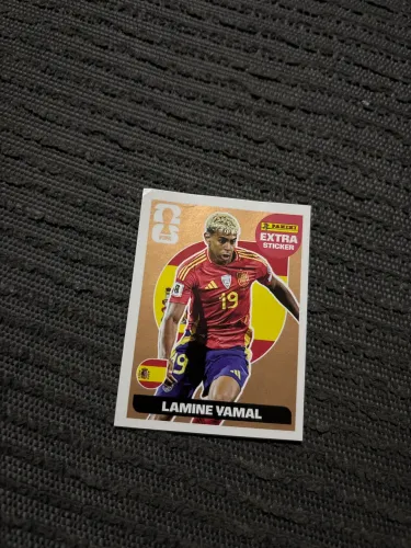 ?Lamine Yamal Legend Bronze Extra Sticker Panini FIFA 365 2026?