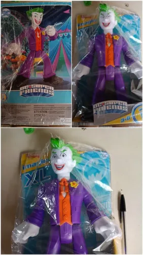 Boneco Coringa Grande DC Super Friends Imaginext Mattel