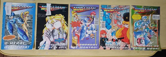 Revista Gibi Hq Novas Aventuras de Megaman - LOTE 110 / UN 22