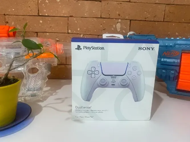 Controle PS5 DualSense Chroma Pearl - PROMOÇÃO - Playstation 5 - Lacrado NOVO !