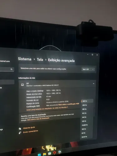 Monitor 240hz Mancer valak ips, curvo,27 polegada