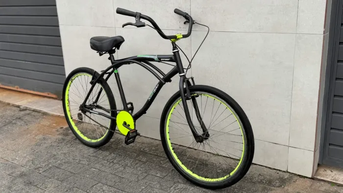 Bicicleta caiçara aro 26 revisada com nota 