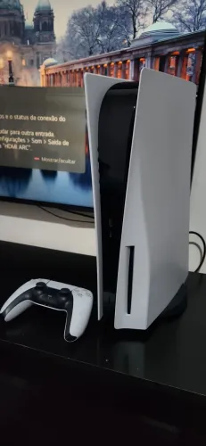 PlayStation 5 Fat com Leitor de Disco + Caixa e Acessórios Originais - Excelente Estado