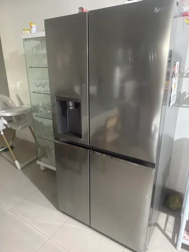 Geladeira side by side LG 611L
