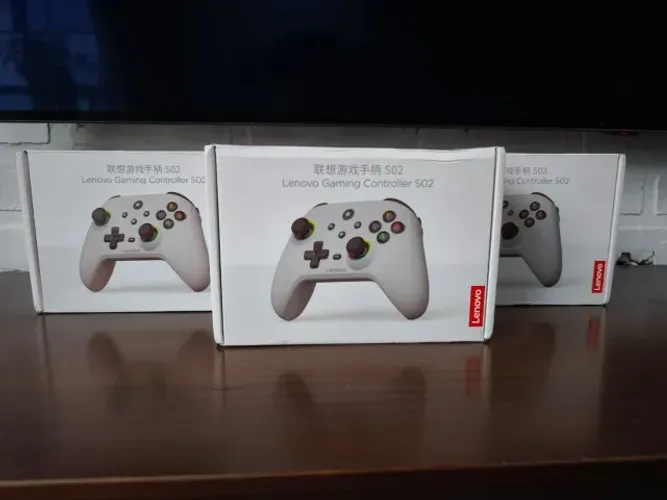 Lenovo S02 (Controle Gamer RGB - Sem fio)