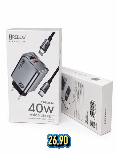 Carregador turbo para iPhone