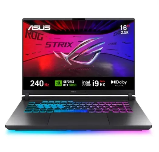Asus ROG Strix G16 i9-14900HX + RTX 5060 - Novo