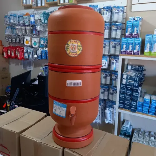 Filtro de Barro 11 litros 4 velas com garantia e selo do Inmetro