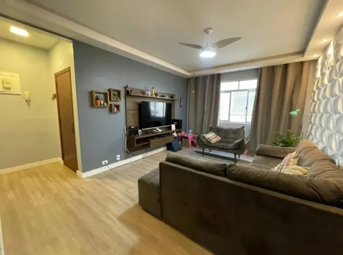 Apartamento para Locação em Santos, Boqueirão, 3 dormitórios, 2 banheiros, 1 vaga