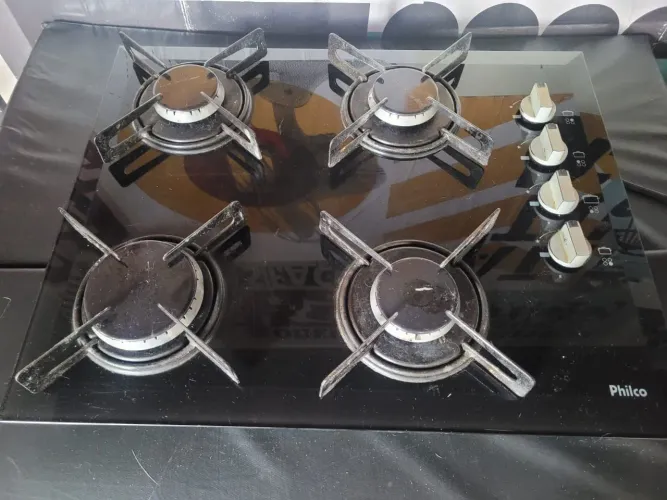 Coocktop Pilhco 4 bocas a gás