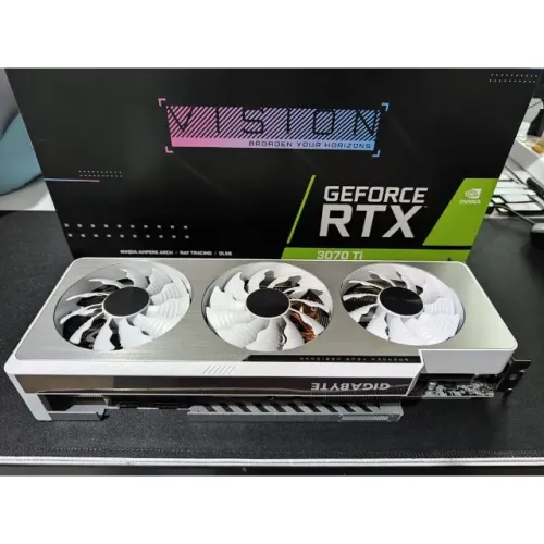 Placa De Vídeo Gigabyte Rtx 3070 Ti Vision Oc 8gb Gddr6x 256