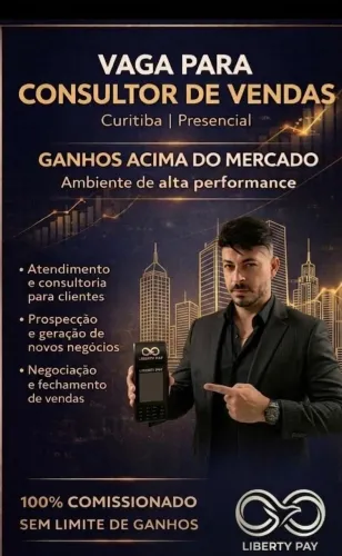 Vaga para consultor 