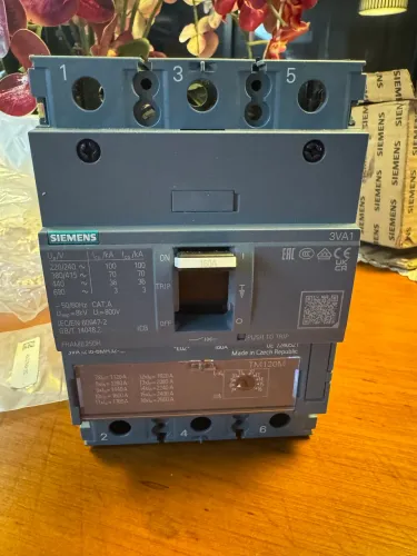 Disjuntor Caixa Moldada Siemens 160A