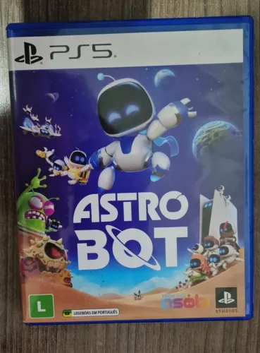 Astro Bot PS5 5 Mídia Física - Jogo de playstation 5 AstroBot - Sony - Team Asobi