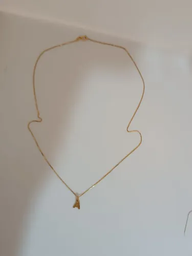 Corrente Veneziana e pingente ouro 18k