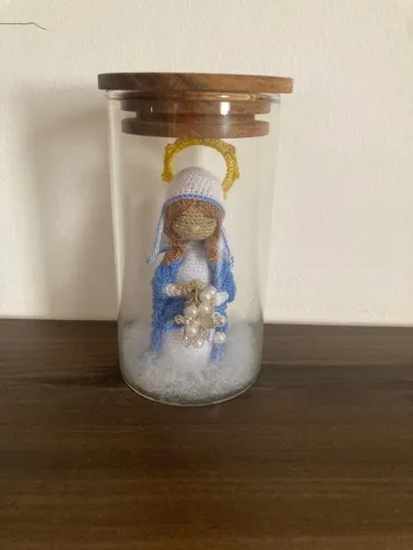 Amigurumi Nossa Senhora das Graças
