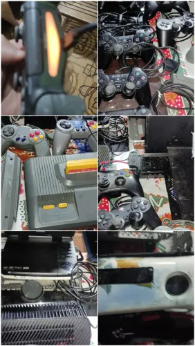 Lote de controles e game,leia a descrição*