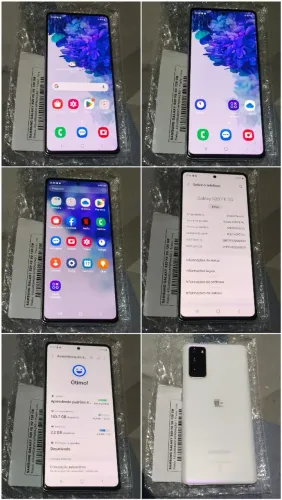 Samsung s20fe 5g 128gb memória 6 de ram , novíssimo