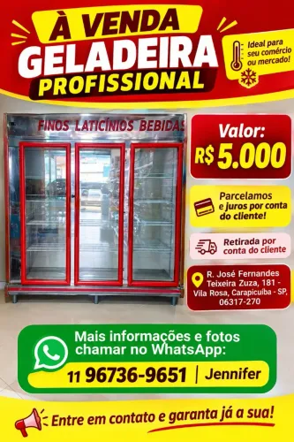 Geladeira comercial POLO FRIO