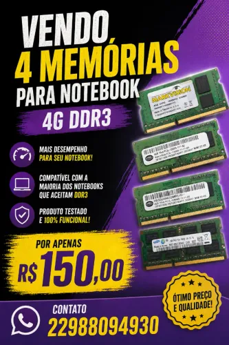 Memória de Notebook