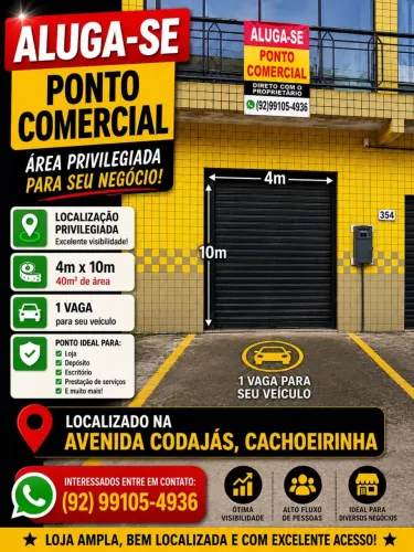 Ponto comercial excelente localização ! 