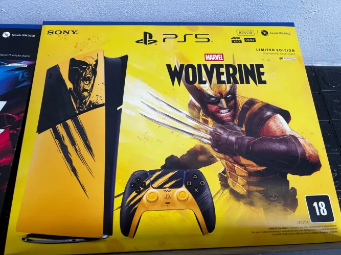 PS5 Edição Wolverine lacrado