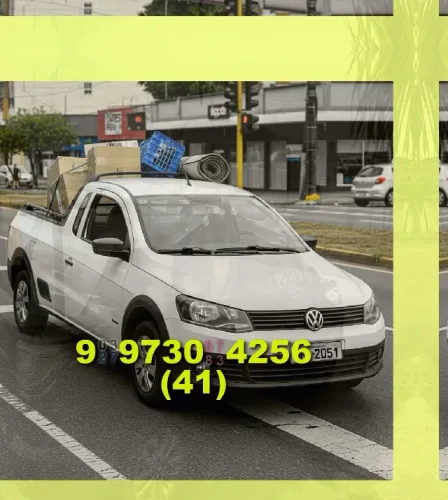 Frete para Atuba, Capão da Imbuia, e Santa Felicidade! Ligue e agende!