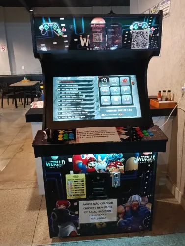 Fliperama com noteiro 2800 jogos pronto para gerar renda
