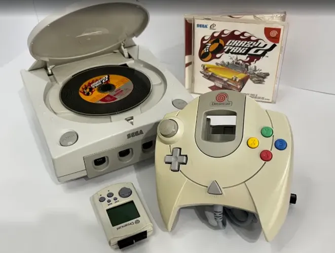 Console Sega Dreamcast Hkt-3000 Jp Branco (Usado)