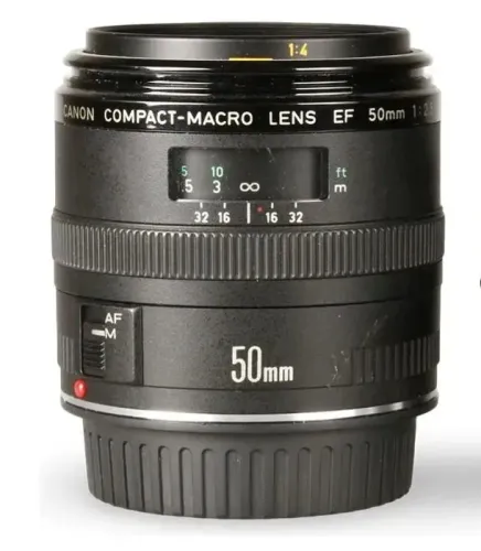 Lente Canon  50mm macro 2.5