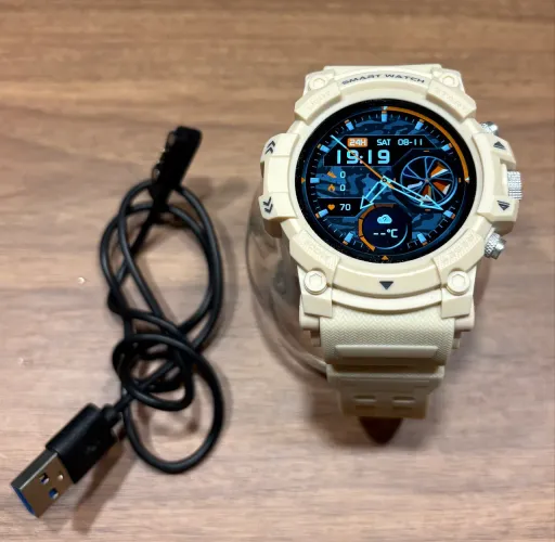 Smartwatch GO1c relógio militar com GPS
