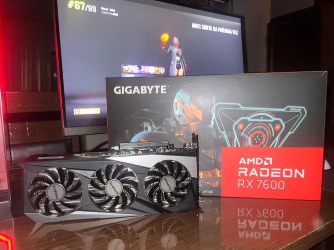 PLACA DE VIDEO RX 7600 GIGABYTE 8GB NOVA