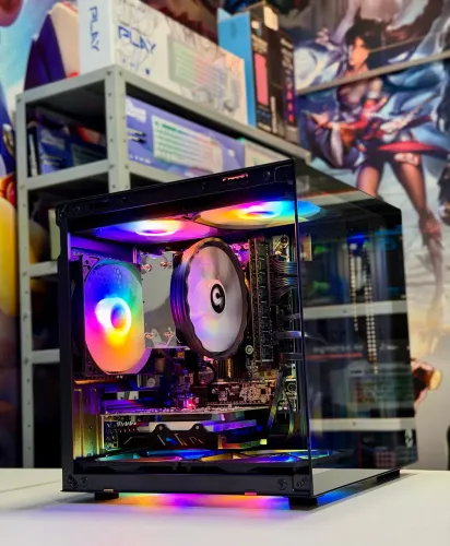 PC Gamer Intel i5 4690K, 16GB, RX560 4GB - Em até 18x / Loja Física