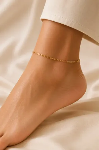 Tornozeleira Cartier Alongado em Ouro 18k 750